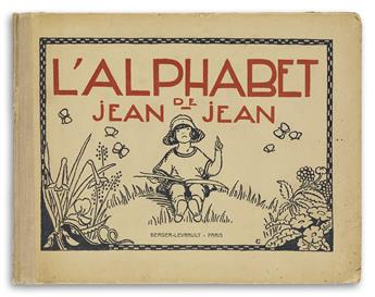 (ALPHABET BOOK / CHILDRENS BOOKS.) LAlphabet de Jean-Jean.